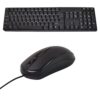 Wired USB Keyboard 107 Keys & Mouse Set (2 Pc Set) Wired USB Keyboard 107 Keys & Mouse Set (2 Pc Set)
