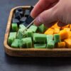 Wood Double Sided Toothpicks with Clear Plastic Storage Box Wood Double Sided Toothpicks with Clear Plastic Storage Box