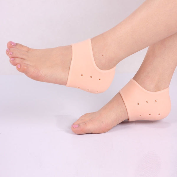 Anti Crack Silicone Half Gel Heel And Foot Protector Moisturizing Socks Anti Crack Silicone Half Gel Heel And Foot Protector Moisturizing Socks