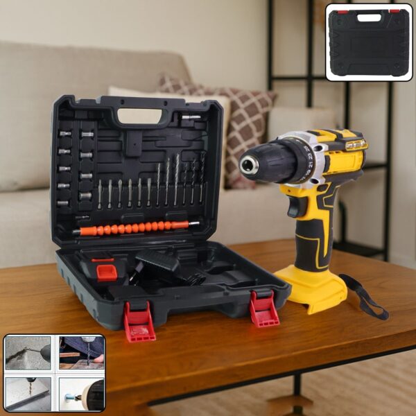Cordless Drill Machine Tool Kit Set with Drill Bits Cordless Drill Machine Tool Kit Set with Drill Bits