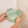 Corner Shelf Bathroom Kitchen Rack Self Adhesive Wall Mount Storage Basket Corner Shelf Bathroom Kitchen Rack Self Adhesive Wall Mount Storage Basket