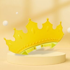 Crown Baby Shower Cap Adjustable Crown Baby Child Protection