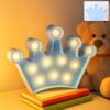 Crown Shaped LED Decorative Night Lamp (1 Pc) Crown Shaped LED Decorative Night Lamp (1 Pc)