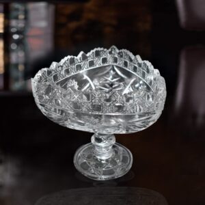 Crystal Touch Beautiful Decorative Designer Fruit Glass Bowl Crystal Touch Beautiful Decorative Designer Fruit Glass Bowl