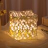 Cube Tulip Night Lamp | Led Decorative Nights Lamp (Multicolor & Design / 1 Set) Cube Tulip Night Lamp | Led Decorative Nights Lamp (Multicolor & Design / 1 Set)