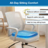 Cushion Seat Flex Pillow, Gel Orthopedic Seat Cushion Pad (Egg Sitter)