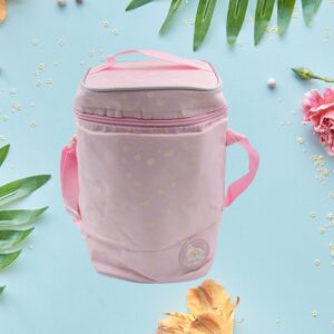Cute Animal Zip Lunch Bag with Adjustable Strap – Reusable & Durable (1 Pc)