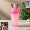 Cute Bunny Ear Design Tumbler Sipper Bottle (500 ML, 1 Pc) Cute Bunny Ear Design Tumbler Sipper Bottle (500 ML, 1 Pc)