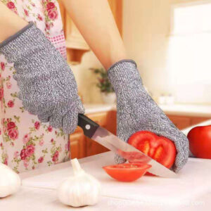 Anti Cutting Resistant Hand Safety Cut-Proof Protection Gloves  (Multicolour)