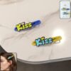 Cute “Kiss” Text Hair Clip Set (2 Pc)
