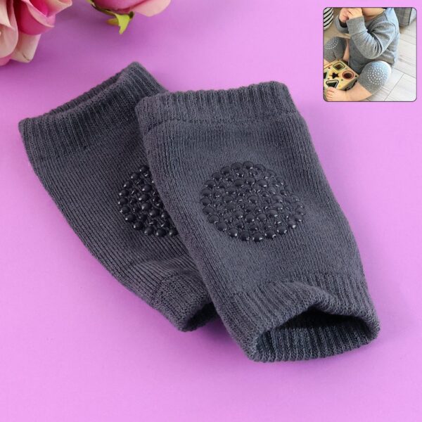 Dark Grey Toddler Wool Knit Leg Warmer (Knee Guard) Dark Grey Toddler Wool Knit Leg Warmer (Knee Guard)