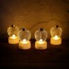 Decorative Apple Shape LED Tealight Candles – (4 Pc) Decorative Apple Shape LED Tealight Candles – (4 Pc)