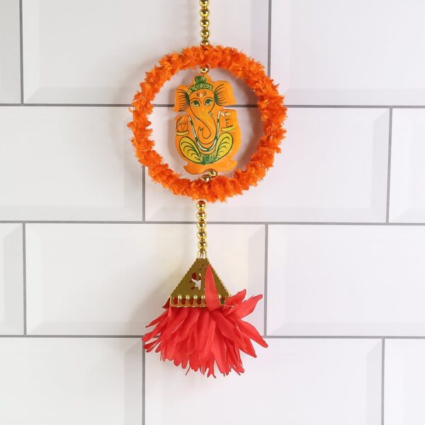 Decorative Hanging with Lord Ganesha Design – (1 Pc)