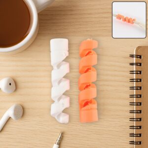 Anti-Fray Spiral Cable Protector - (2 Pc / Set)