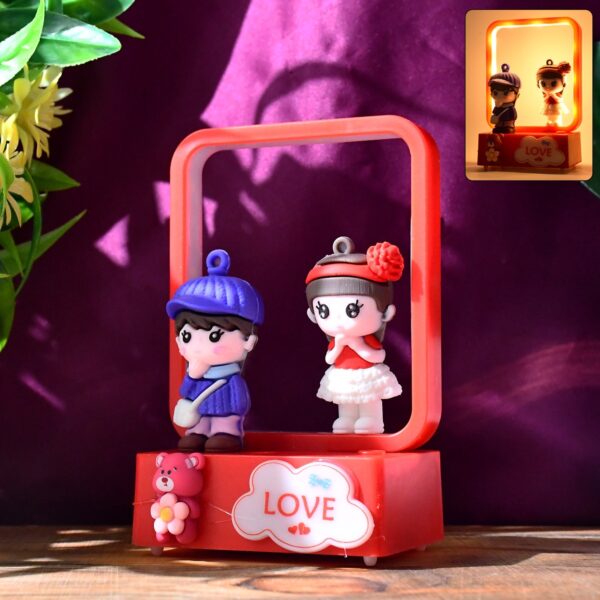 Decorative Love Couple LED Figurine Light (1 Pc) Decorative Love Couple LED Figurine Light (1 Pc)