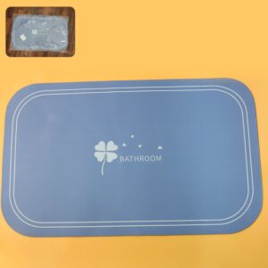 Anti-Slip Bathroom Floor Mat - 80 × 50 cm (1 Pc)