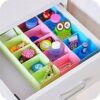 Desktop Storage Organizer Box Set – 5 Grid Compartments (4-Piece) Desktop Storage Organizer Box Set – 5 Grid Compartments (4-Piece)
