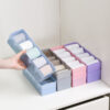 Dividers Tray Organizer Clear Plastic Bead Storage Tray (Multicolour) Dividers Tray Organizer Clear Plastic Bead Storage Tray (Multicolour)