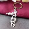 Divine Krishna Flute Design Metal Keychain (1 Pc) Divine Krishna Flute Design Metal Keychain (1 Pc)