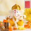 Divine Lord Ganesha Decorative Idol (1 Pc) Divine Lord Ganesha Decorative Idol (1 Pc)
