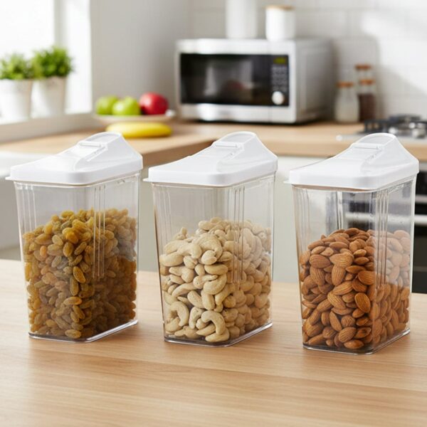 Easy Flow Airtight Storage Containers (3 Pc) Easy Flow Airtight Storage Containers (3 Pc)