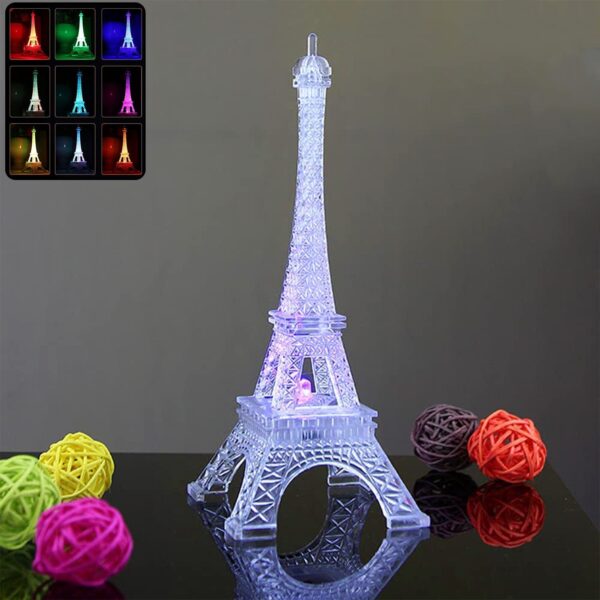 Eiffel Tower LED Decorative Showpiece (1 Pc) Eiffel Tower LED Decorative Showpiece (1 Pc)