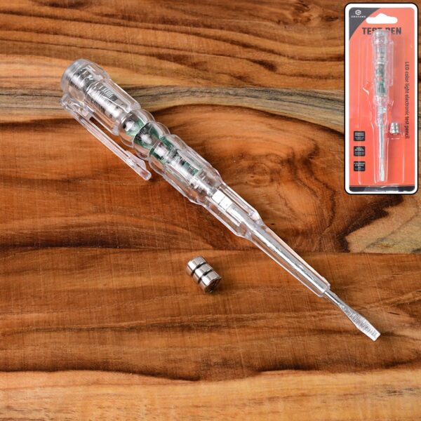 Electrical Detector Slotted Screwdriver With Small Batteries (1 Pc) Electrical Detector Slotted Screwdriver With Small Batteries (1 Pc)