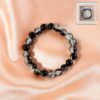 Elegant Dual-Tone Crystal Beaded Stretch Bracelet (1 Pc) Elegant Dual-Tone Crystal Beaded Stretch Bracelet (1 Pc)