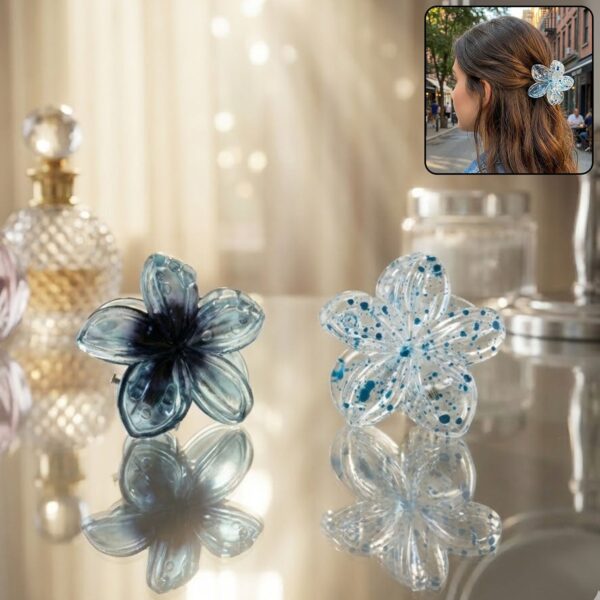 Elegant Floral Design Hair Clip (1 Piece, Mix Color) Elegant Floral Design Hair Clip (1 Piece, Mix Color)