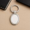 Elegant Oval Shape Metal Keychain for Personal Use Elegant Oval Shape Metal Keychain for Personal Use