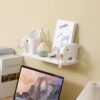 Elephant-Shaped Wall Shelf – No-Punch Mini Organizer for Kitchen & Bathroom Elephant-Shaped Wall Shelf – No-Punch Mini Organizer for Kitchen & Bathroom
