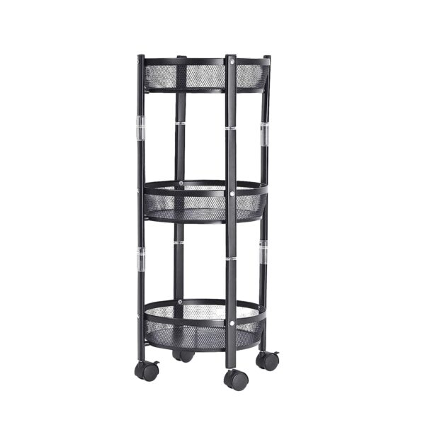 Stylish Metal Storage Trolley