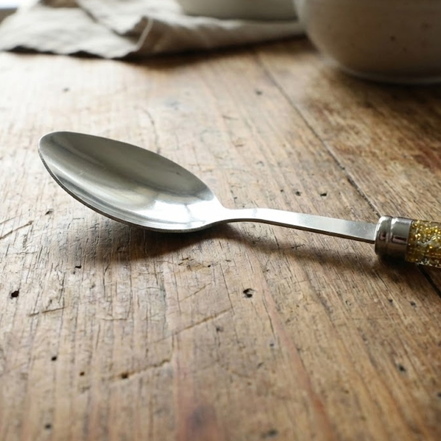 Premium Stainless Steel Dining Spoon Set (Pack of 2) - Image 8
