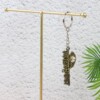 “Jai Dwarkadhish” Text Metal Keychain