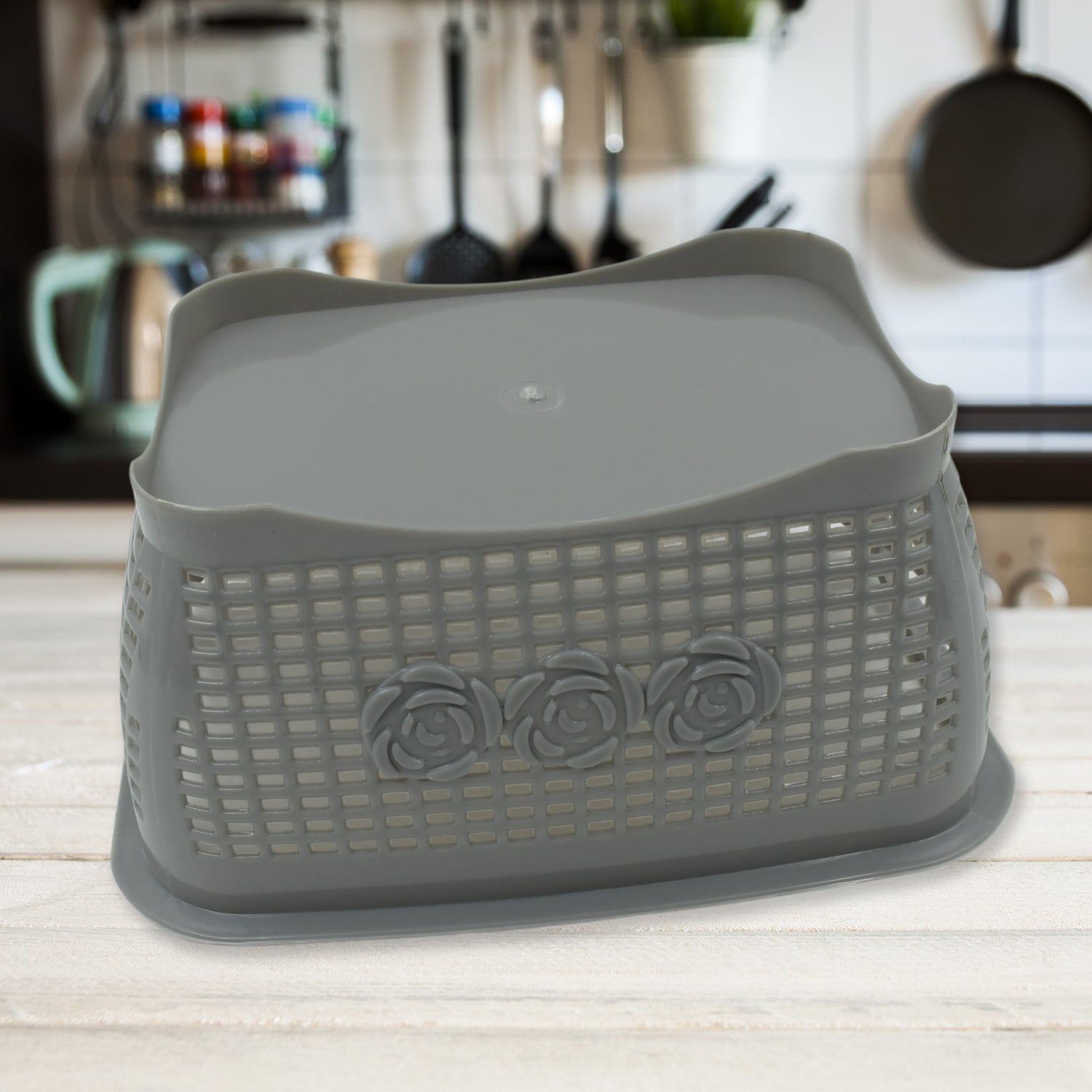 Multipurposes Plastic Basket (1 Pc / Mix Color ) - Image 6