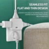 Wireless 3in1 Foldable Wall Plug Socket