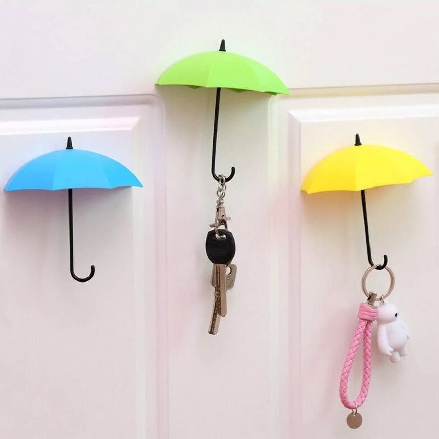 Multipurpose Umbrella Key Hat Holder Wall Hanging Hook Multicolor Multipurpose Umbrella Key Hat Holder Wall Hanging Hook Multicolor