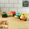 Funwoods Animal Cartoon Pull-Back Toy Car – (4 Pc / Set)