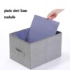 Stylish storage box with lid and handles
