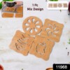 Rustic Charm Coasters
