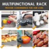Collapsible dish rack