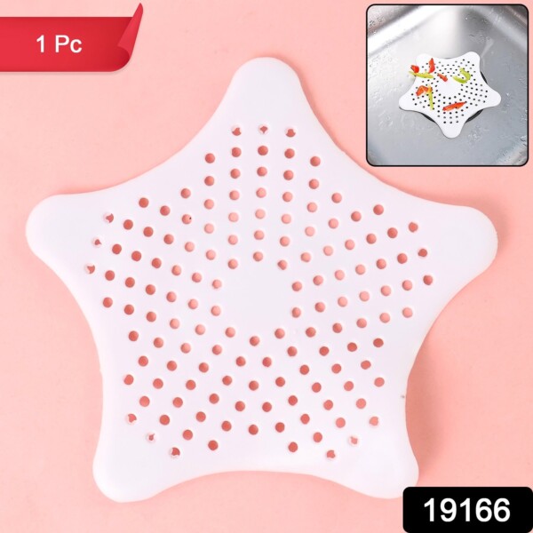 Silicone Star Sink Filter for Bathroom & Basin