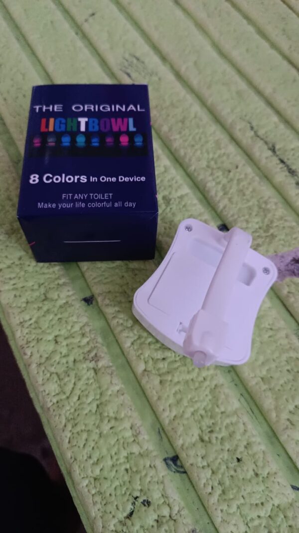 LED Colorful Toilet Cover Lamp