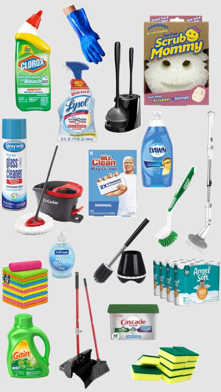 cleaning and house keeping